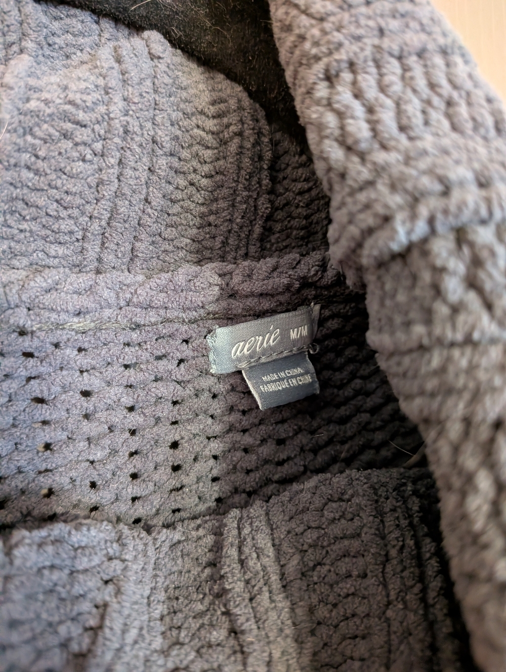 Charcoal Gray Turtleneck Knit Sweater - Picture 2 of 7